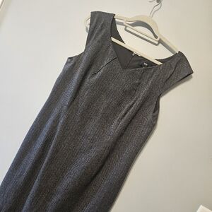 Mossimo Supply Co. Charcoal Sleeveless Dress